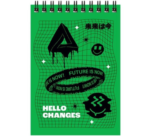 Блокнот  BG "Illusion" на спирали, А6, 40 листов в клетку