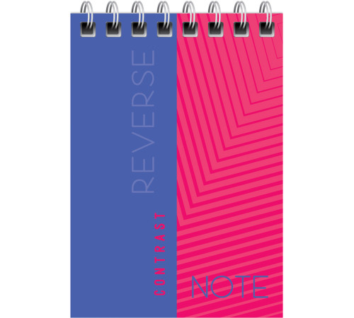 Блокнот  BG "Моноколор. Classic" на спирали, А7, 40 листов в клетку