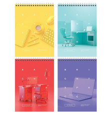 Блокнот  BG "Office book" на спирали, А5, 60 листов в клетку