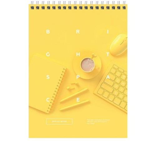 Блокнот  BG "Office book" на спирали, А5, 60 листов в клетку
