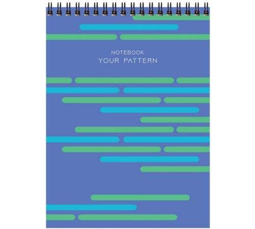 Блокнот  BG "Your pattern" на спирали, А5, 40 листов в клетку