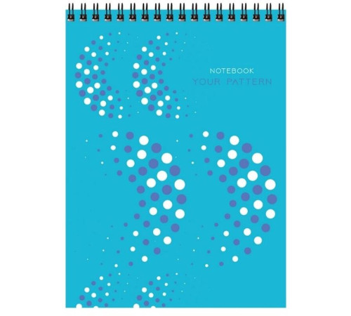Блокнот  BG "Your pattern" на спирали, А5, 40 листов в клетку