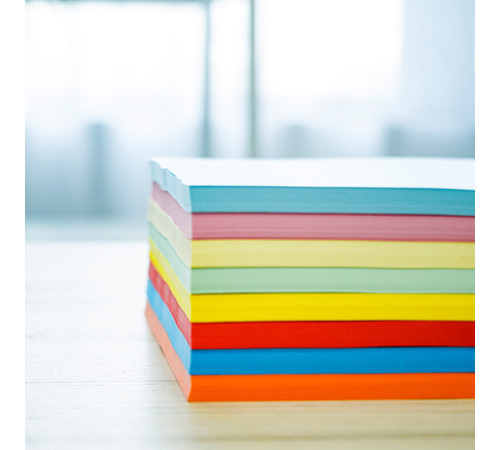 Бумага цветная Deli Pale, А4, 80 г/кв.м., 25 л., голубая