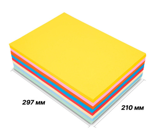 Бумага цветная Deli Pale, А4, 80 г/кв.м., 25 л., зеленая