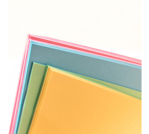 Бумага цветная Deli Pale, А4, 80 г/кв.м., 25 л., желтая