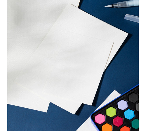 Бумага для акварели DELI "Finenolo", А5, 300 г/м2, 16 листов, среднее зерно