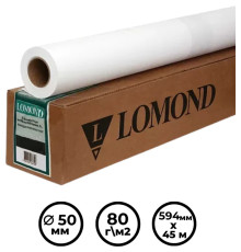 Бумага для плоттера Lomond "Стандарт" (594 мм х 45 мм х 50 мм) 80 г/м2