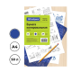 Бумага копировальная "OfficeSpace", А4, синяя, 50 листов