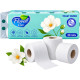 Бумага туалетная Flovell Care, 6 слойная, без втулки, 10 рулонов