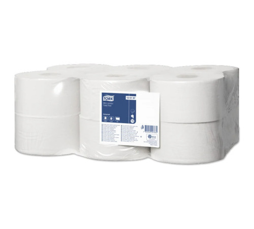 Бумага туалетная Tork "Universal", 1 слойная, 200 метров, белая