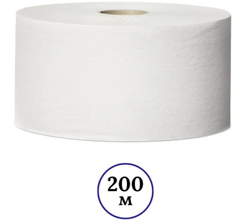 Бумага туалетная Tork "Universal", 1 слойная, 200 метров, белая