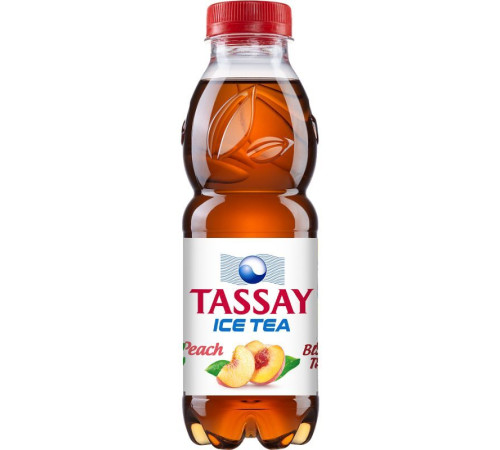 Чай черный "Tassay" с персиком, 0,5 л