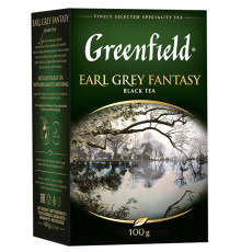 Чай Greenfield Earl Grey Fantasy черный с бергамотом, 100 гр