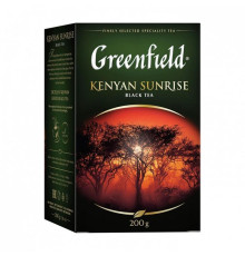 Чай Greenfield Kenyan Sunrise черный байховый, 200 гр.