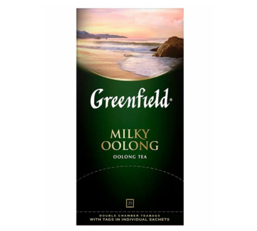 Чай Greenfield Milky Oolong улун с добавками, 25 пакетиков