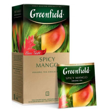 Чай Greenfield Spicy Mango оолонг с ароматом манго и имбиря, 25 пакетиков