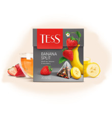 Чай Tess "Banana Split" черный фруктовый,  20 пакетиков 