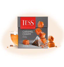 Чай Tess "Caramel Charm" черный , 20 пакетиков 