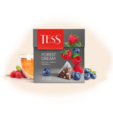 Чай Tess "Forest Dream", черный с лесными ягодами, 20 пакетиков 