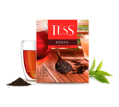 Чай Tess "Kenya" черный, 100 пакетиков 