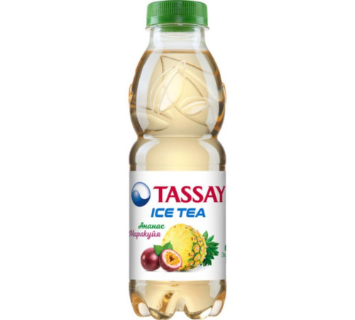 Чай зеленый "Tassay" ананас маракуйя, 0,5 л