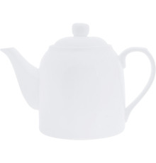 Чайник заварочный "Wilmax", 900 мл, фарфор, белый