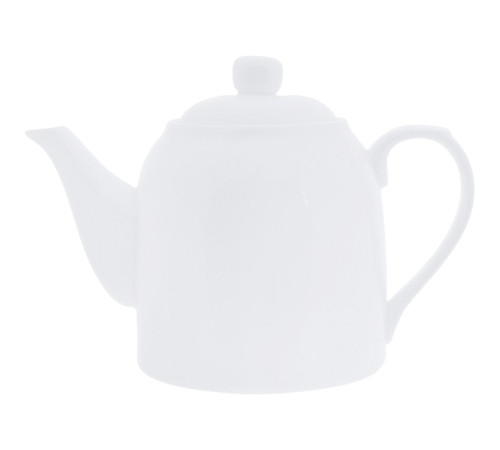 Чайник заварочный "Wilmax", 900 мл, фарфор, белый