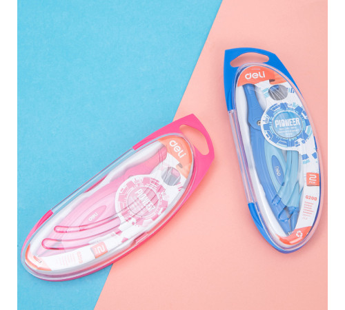 Циркуль Deli, ассорти 