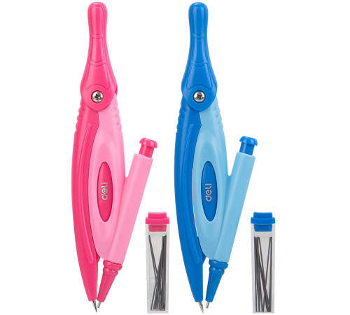 Циркуль Deli, ассорти 