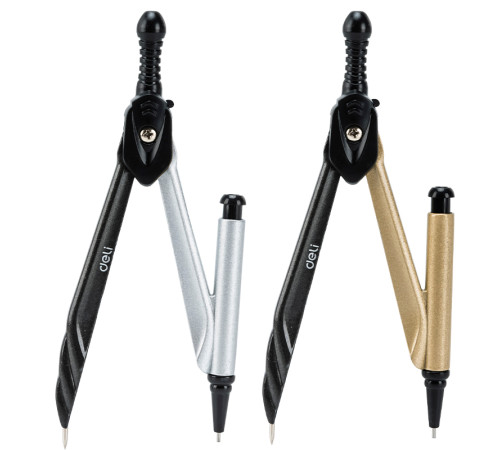 Циркуль Deli "G203", ассорти