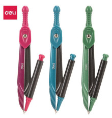 Циркуль Deli "G203", ассорти