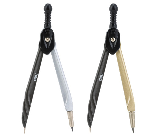 Циркуль Deli "G205", ассорти