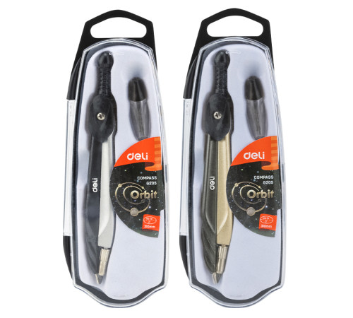 Циркуль Deli "G205", ассорти