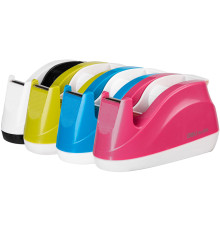 Диспенсер  DELI для клейкой ленты 125 х 58 х 66 мм, ассорти