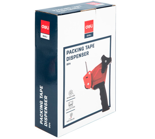 Диспенсер для упаковочной ленты DELI, металлический (ширина ленты до 50 мм)