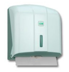 Диспенсер Vialli "К1", для полотенец Z cложения, пластик белый