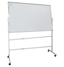 Доска магнитно-маркерная BASY 100 х 150 см, подставка 4 колеса