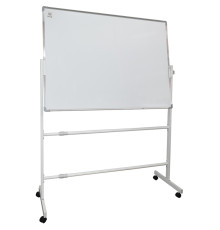 Доска магнитно-маркерная BASY 90 х 120 см, подставка 4 колеса