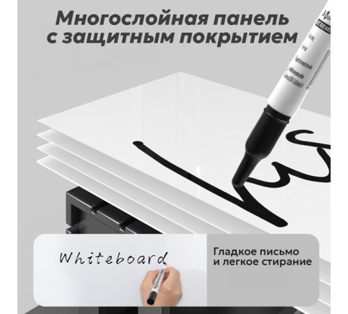 Доска магнитно-маркерная DELI 90 х 150 см