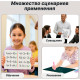 Доска маркерно-меловая DELI "i Select" 21 х 29,7 см, двухсторонняя