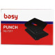 Дырокол BASY "7317", до 20 листов, пластиковый корпус, ассорти