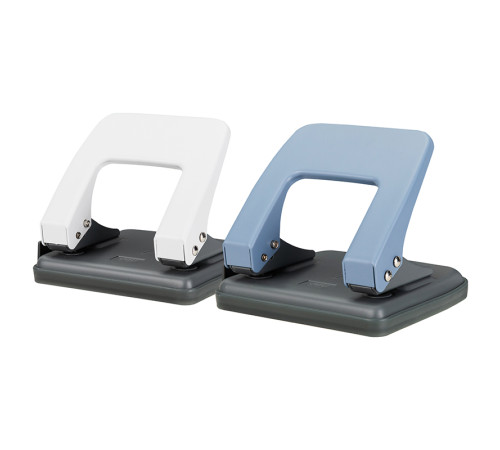 Дырокол DELI, до 20 листов, металлический корпус