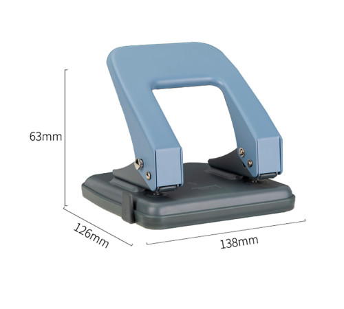 Дырокол DELI, до 35 листов, металлический корпус