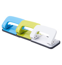 Дырокол DELI "E0136" до 10 листов, металлический корпус