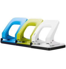 Дырокол DELI "E0138", до 35 листов, металлический корпус