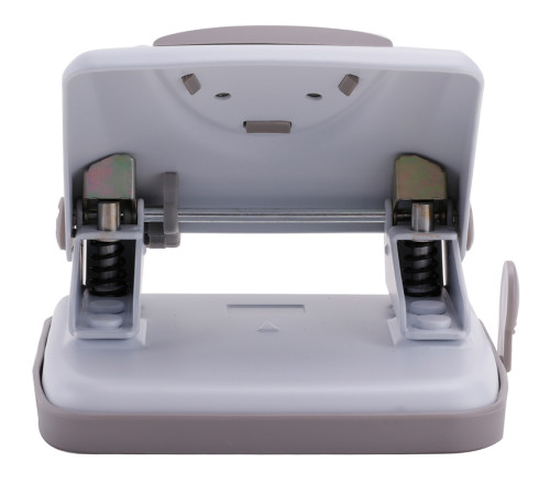 Дырокол DELI "PRO", до 20 листов, металлический корпус