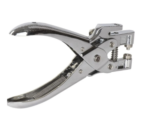 Дырокол для люверсов BRAUBERG, до 30 листов, на 1 отверстие, хром