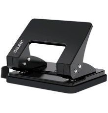 Дырокол i Select до 20 листов, металлический корпус, черный