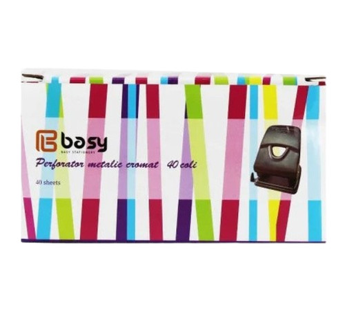 Дырокол "7140", до 40 листов, металлический корпус