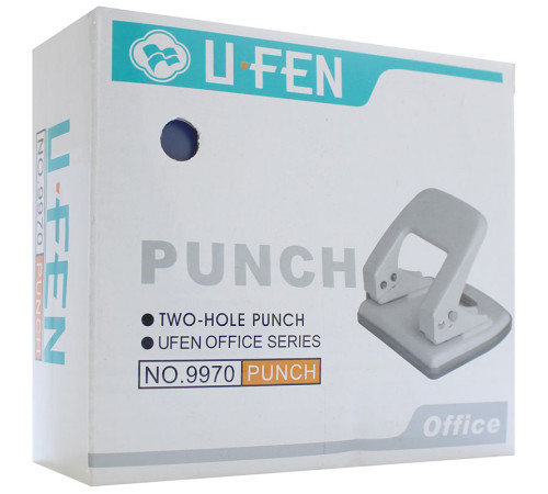 Дырокол "7315", до 20 листов, металлический корпус